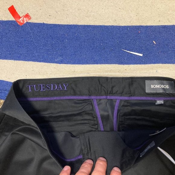 Bonobos Tuesday Pants Straight 32 x 32 - Picture 3 of 4